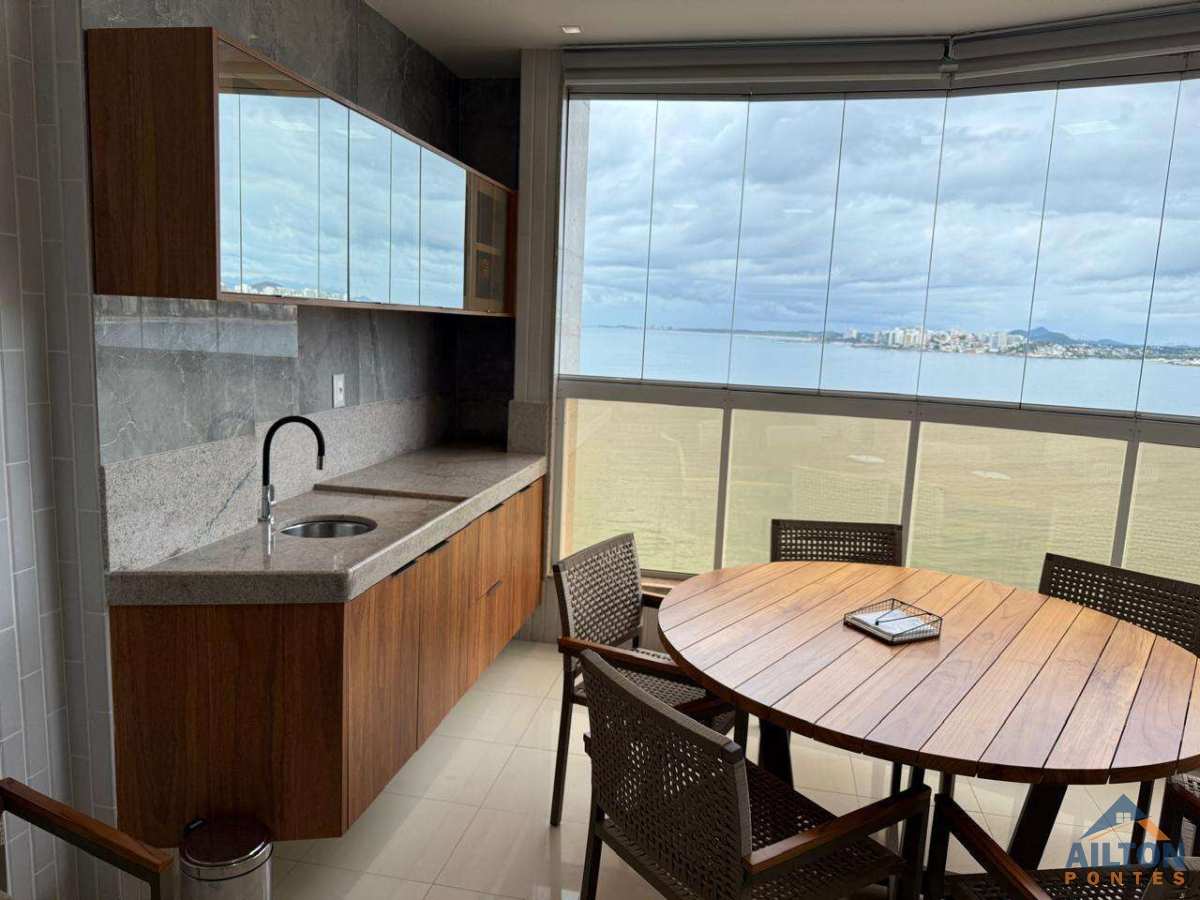  - Apartamento Frente p/ Mar com 4 Suítes  à Venda na Praia do Morro - Guarapari/ES